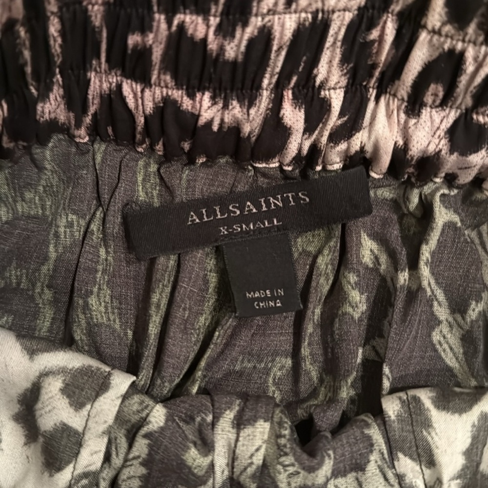 AllSaints Leopard Print Pajama Set - Picture 8 of 11